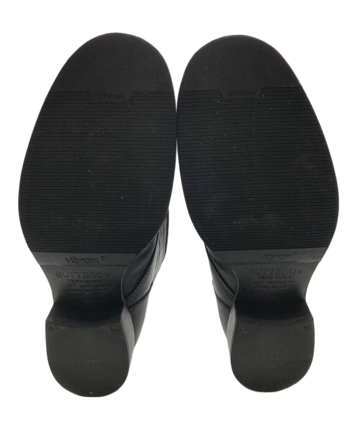 BUTTERO 黒 レースアップシューズ 39 BUTTERO 黒 レースアップシューズ 39 BUTTERO 黒 レースアップシューズ 39