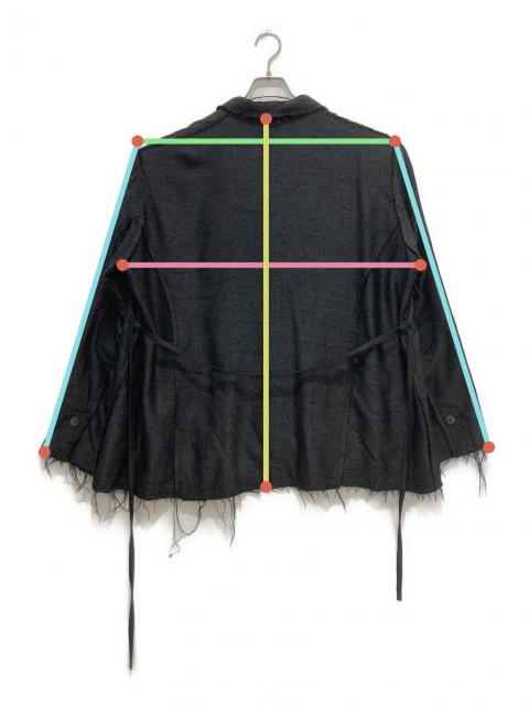 中古・古着通販】Urig (ウーリッヒ) ジャケット ブラック サイズ:2