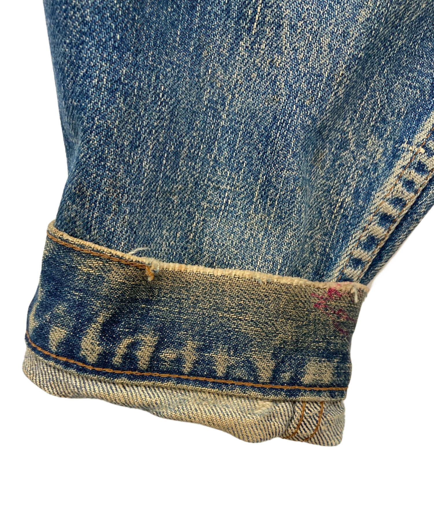 中古・古着通販】LEVI'S (リーバイス) デニムジャケット/ボタン裏J02