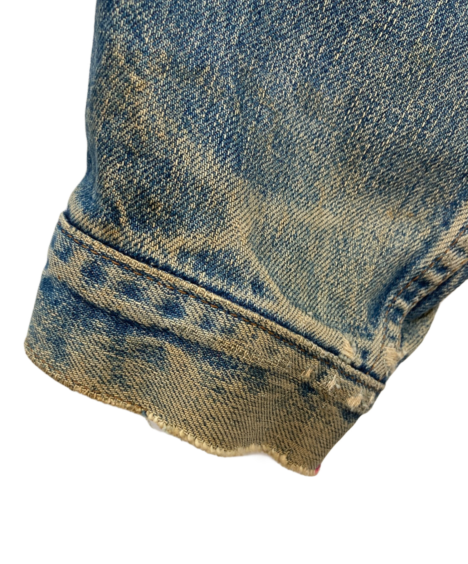 中古・古着通販】LEVI'S (リーバイス) デニムジャケット/ボタン裏J02