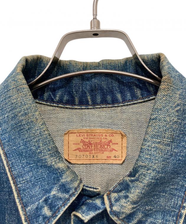 中古・古着通販】LEVI'S (リーバイス) デニムジャケット/ボタン裏J02
