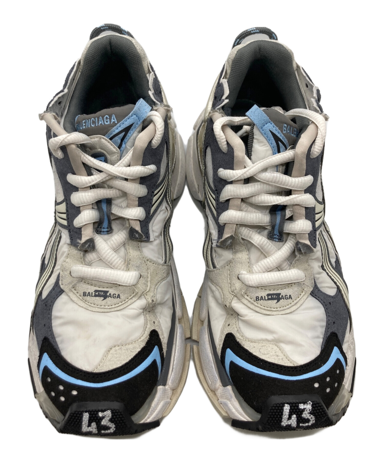 中古・古着通販】BALENCIAGA (バレンシアガ) Runner/ランナー ブルー 