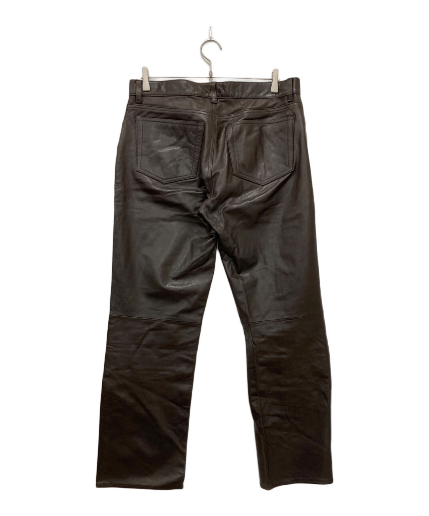 GAP OLD straight fit レザーパンツOVY kaja 名作 OLD GAP オールド