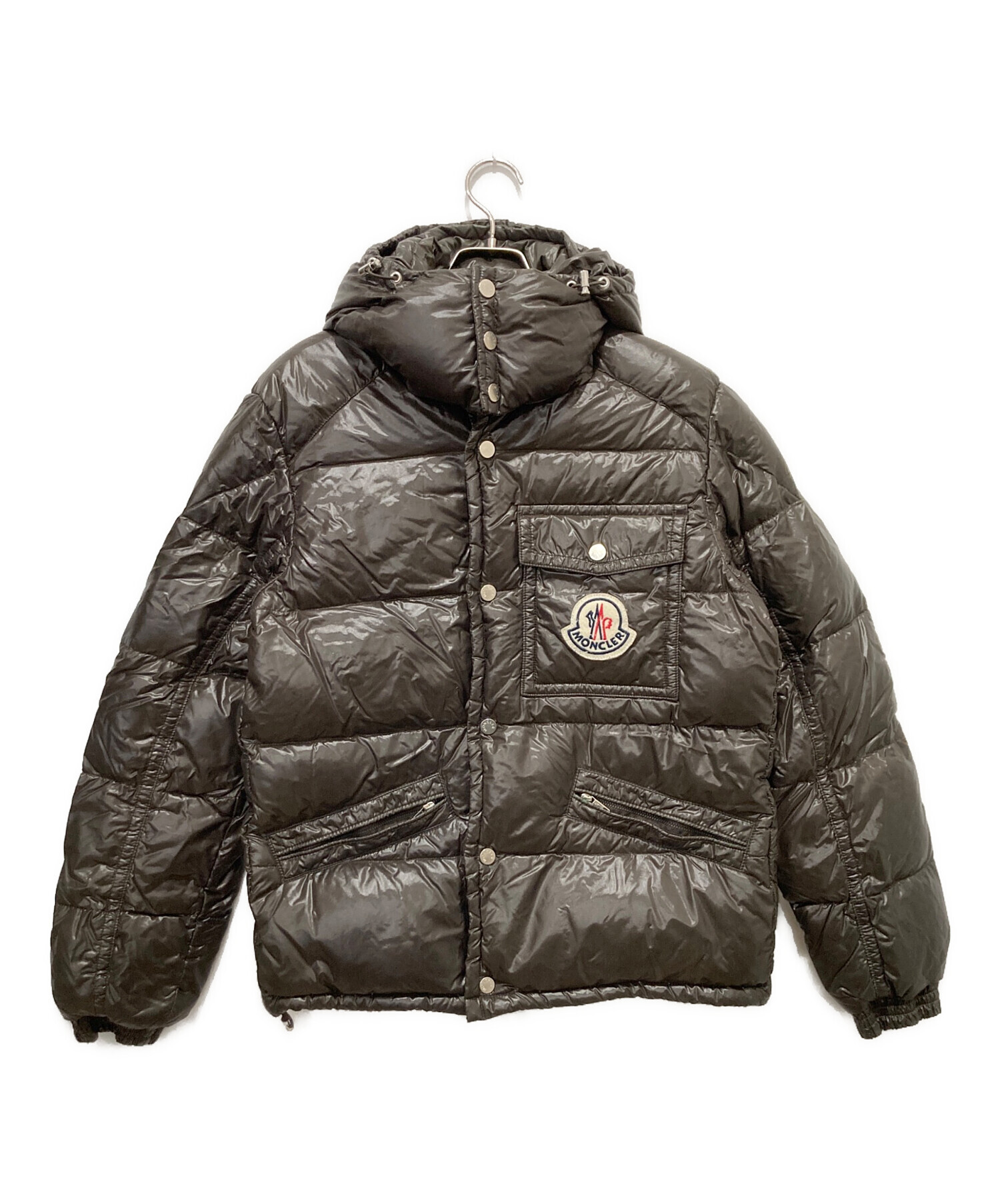 【即日発送】MONCLER K2 ダウンジャケット　ブラウン　サイズ2 フード無 MONCLER モンクレール K2 ダウンジャケット ブラウン size0 瑞穂店