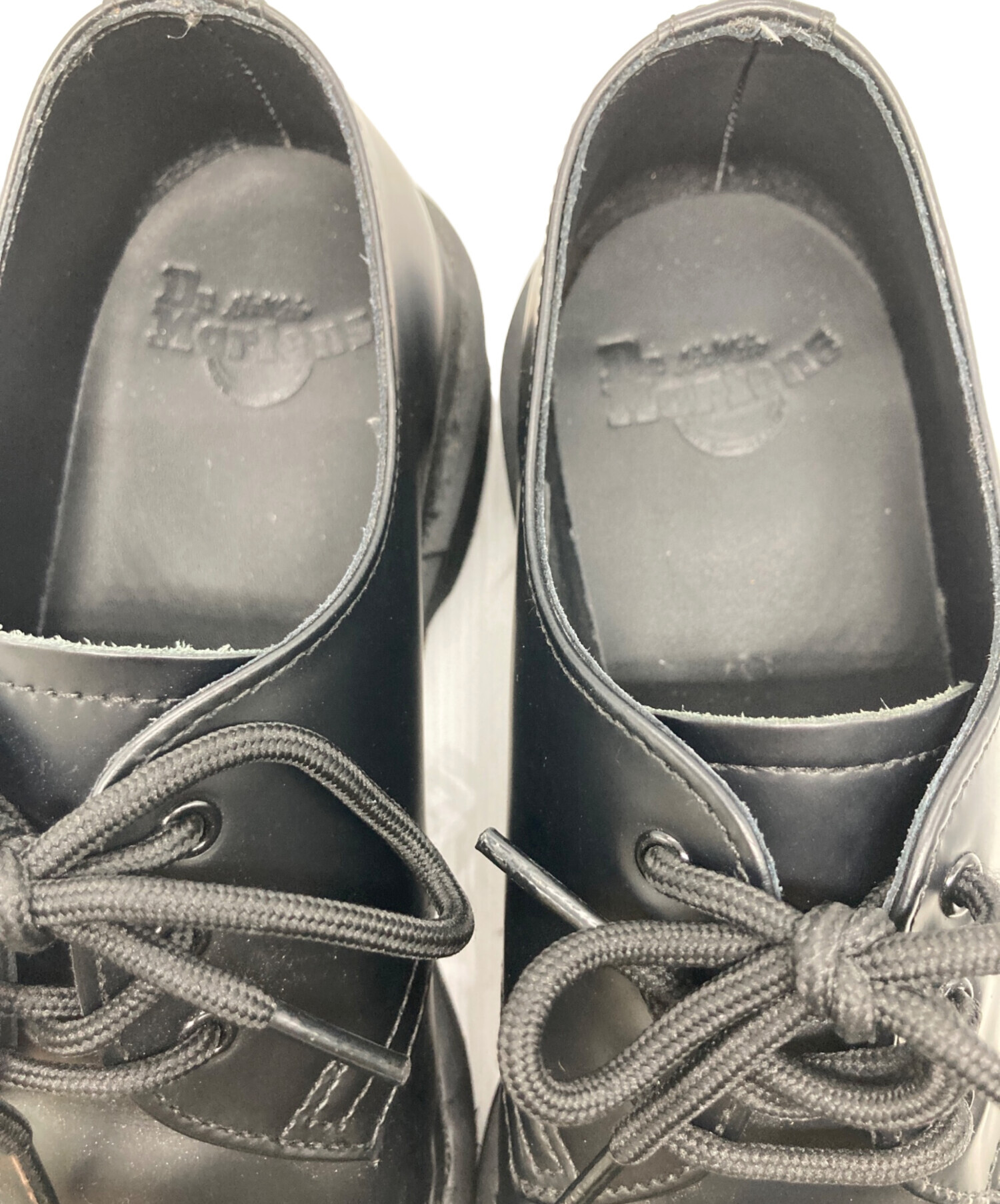 【当日発送・ほぼ未使用】Dr.Martin mono 1461 UK6 中古・古着通販】Dr.Martens (ドクターマーチン) 1461 MONO 3ホール