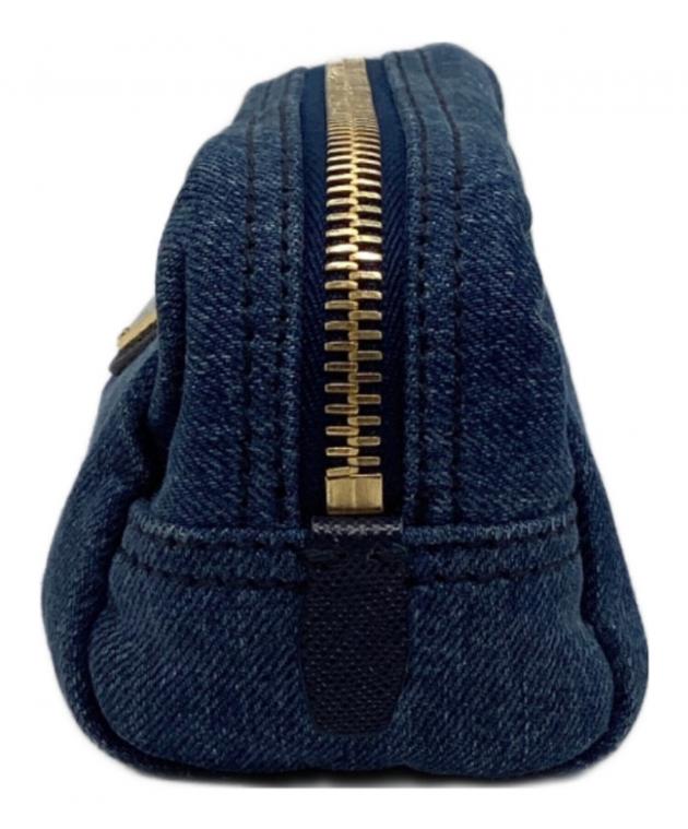 中古・古着通販】PRADA (プラダ) デニムポーチ インディゴ｜ブランド