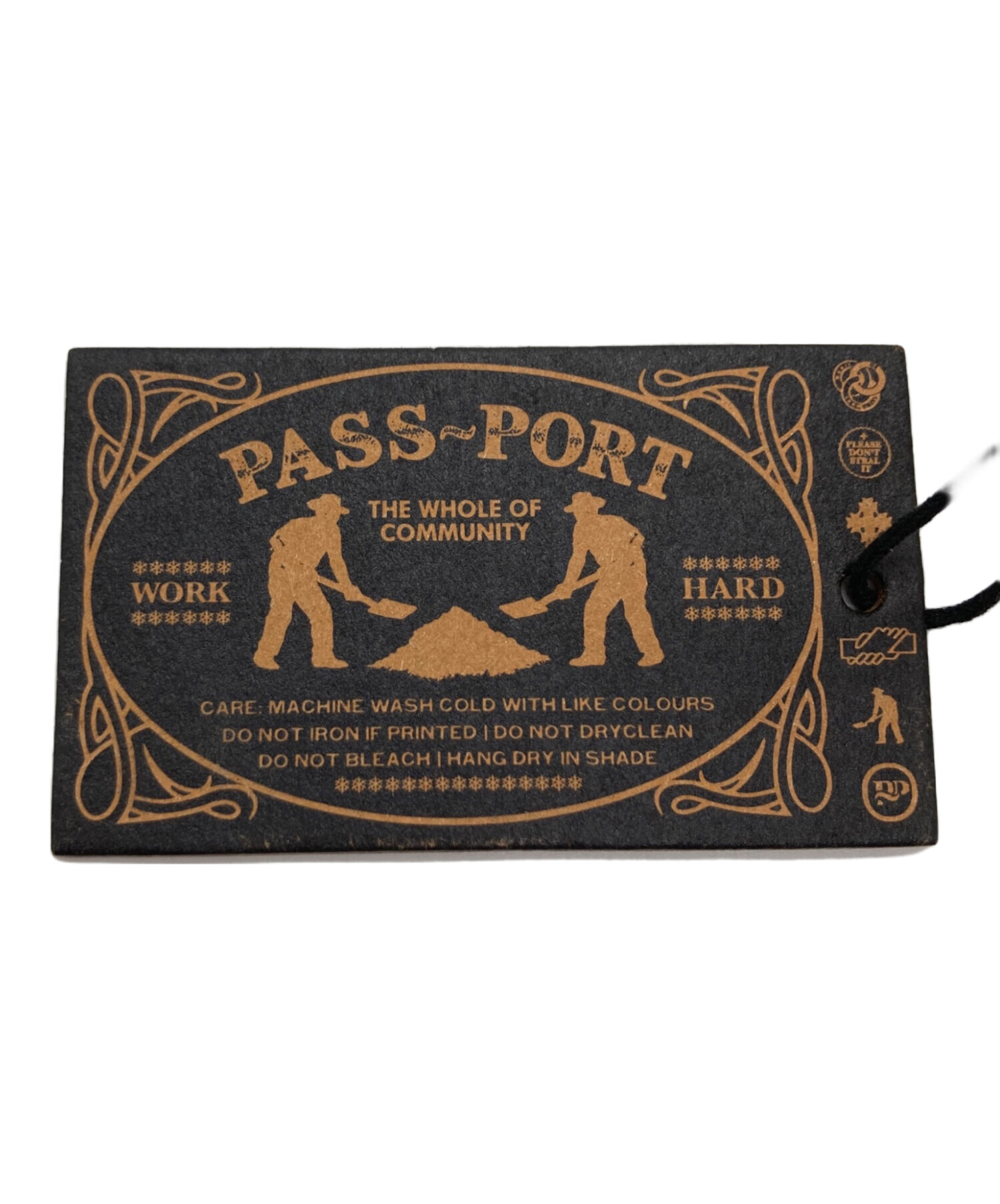 中古・古着通販】PASSPORT (パスポート) メッシュキャップ ブラウン 