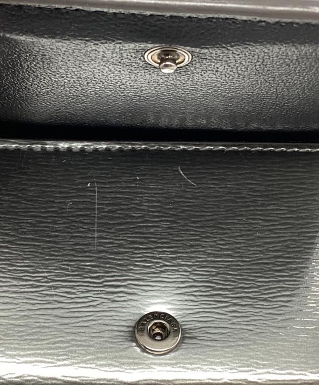 中古・古着通販】BALENCIAGA (バレンシアガ) BB MINI WALLET シルバー