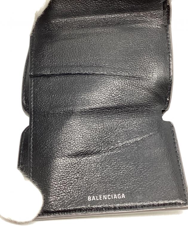 中古・古着通販】BALENCIAGA (バレンシアガ) BB MINI WALLET シルバー