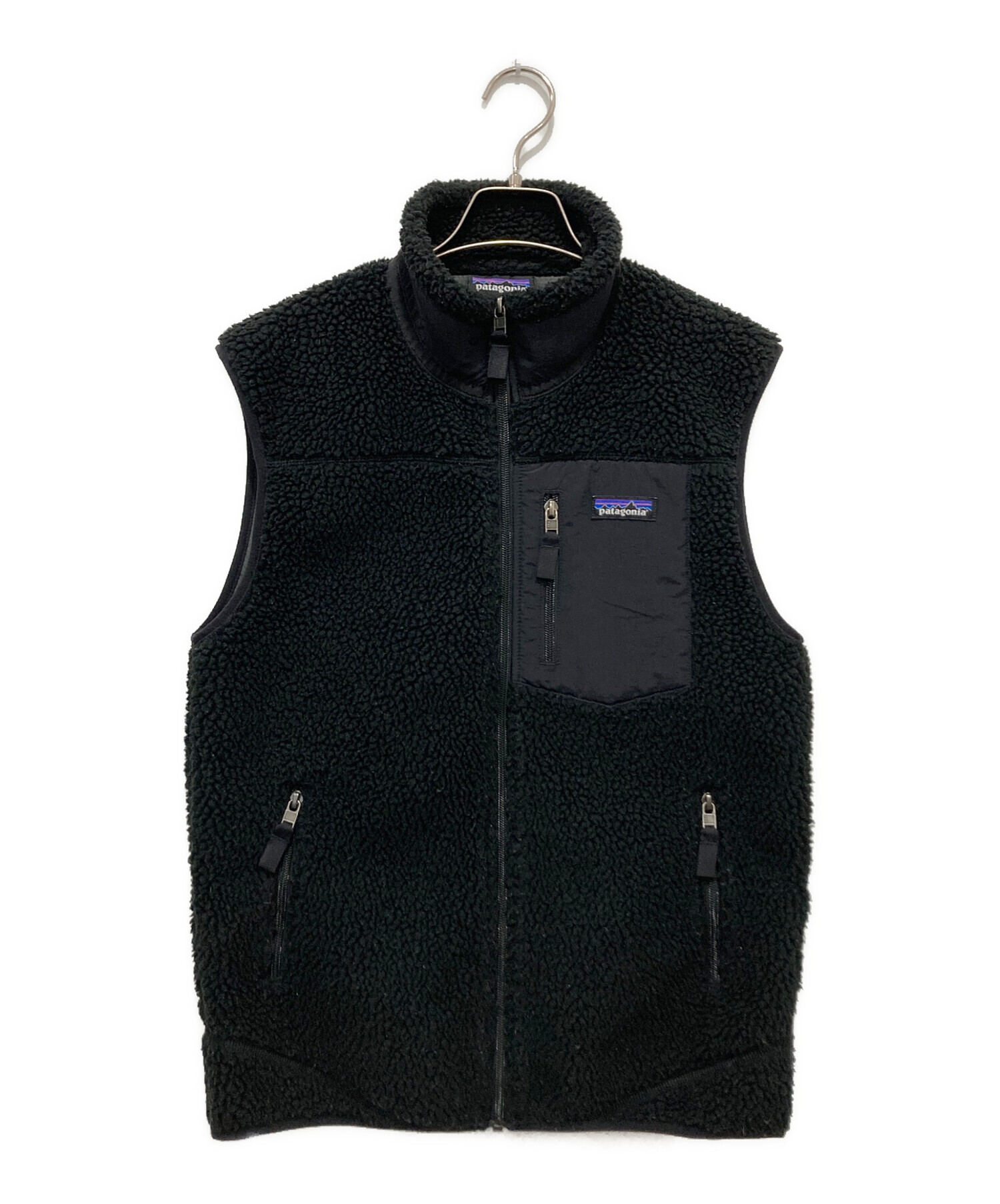 ベスト 古着 00s Patagonia パタゴニア 黒 XL ワンポイント 中古・古着通販】Patagonia (パタゴニア) RETRO-X VEST ブラック