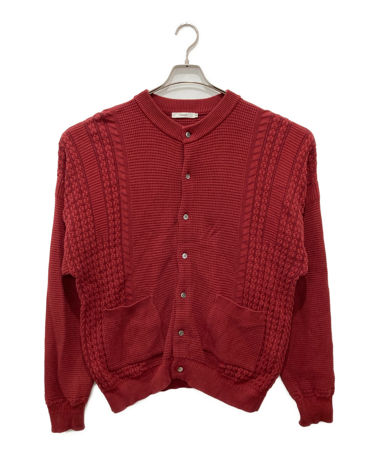 中古・古着通販】yashiki (ヤシキ) Akigumo Cardigan レッド サイズ:2