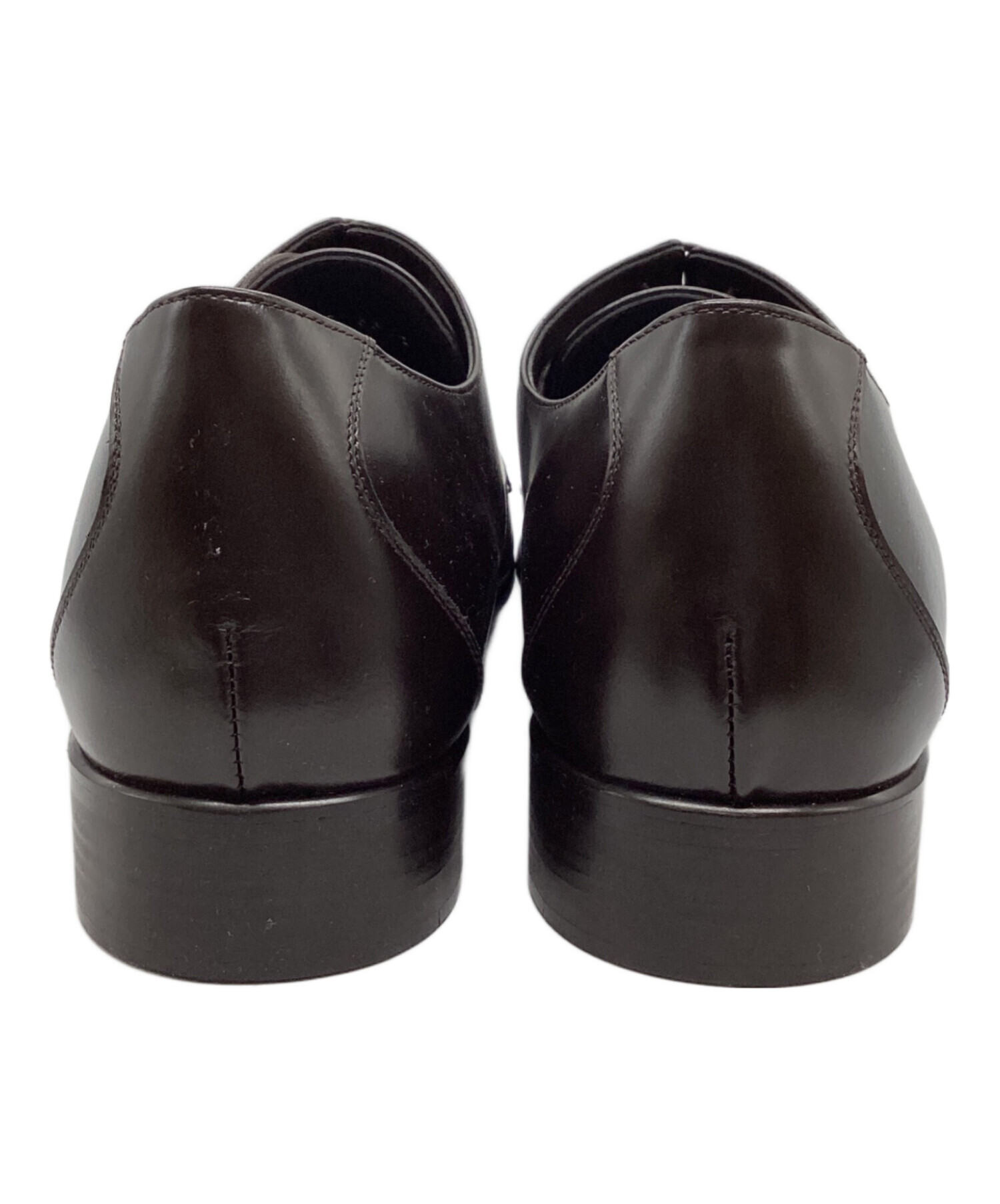 中古・古着通販】BENIR (ベニル) レザーシューズ ブラウン サイズ:26.5