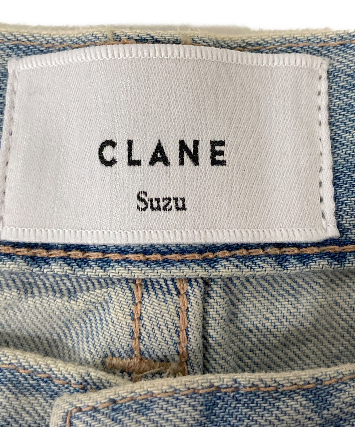 CLANE×Suzu デニム 0 このスタイリング大好きー❤️clane×Suzuコラボレーションアイテムの