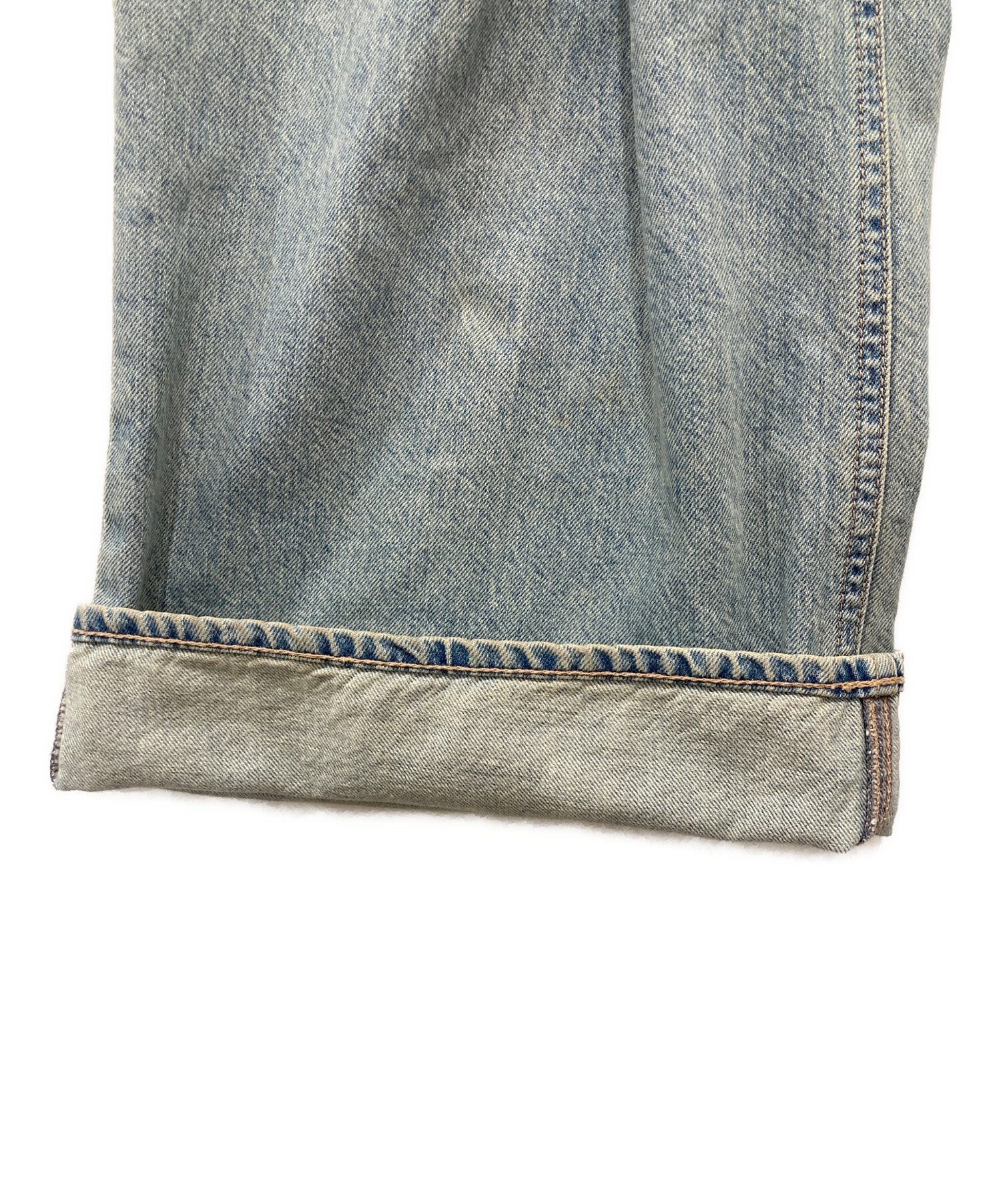 中古・古着通販】CLANE (クラネ) suzu TUCK WIDE DENIM PANTS