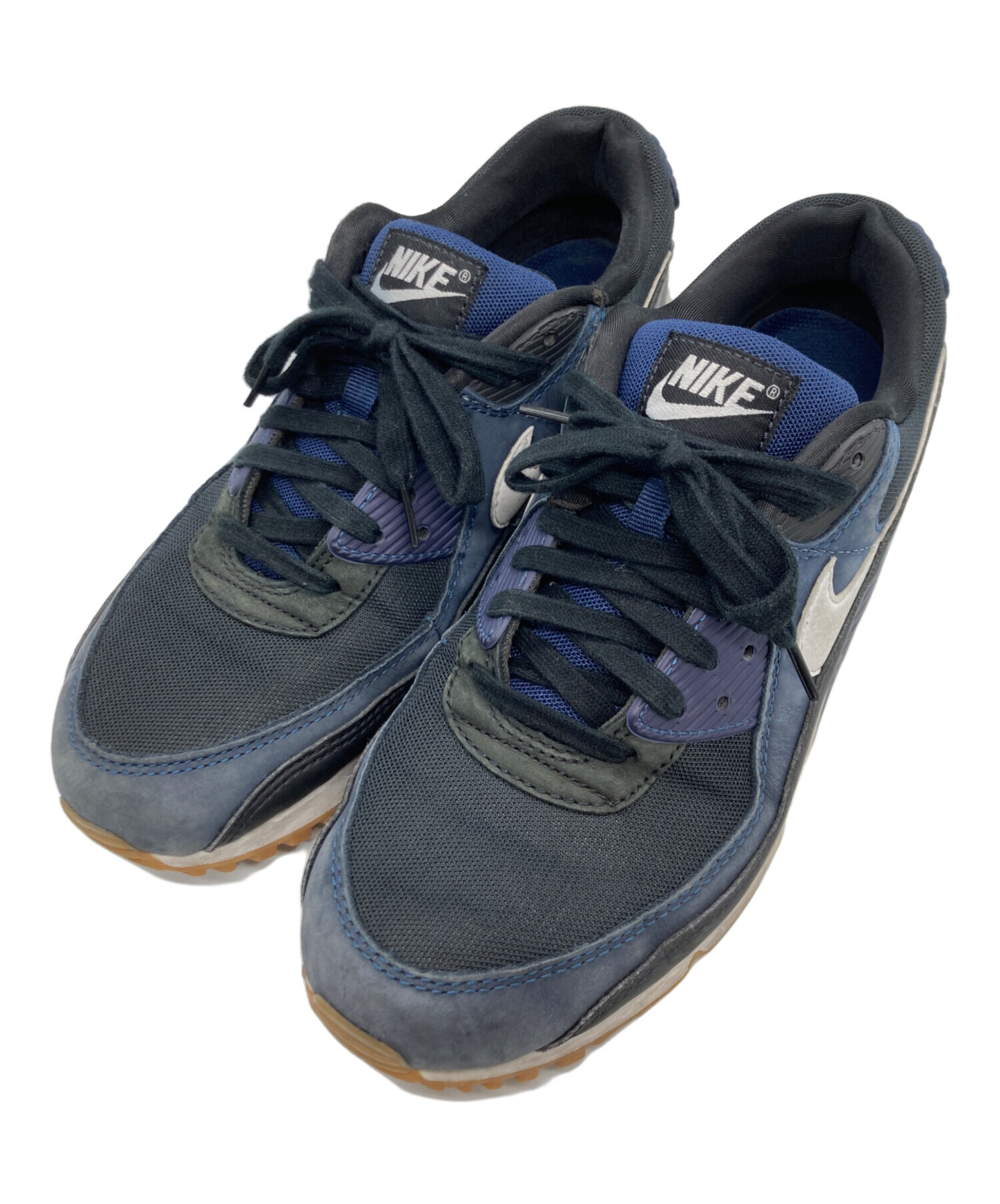 中古・古着通販】NIKE (ナイキ) ローカットスニーカー ネイビー