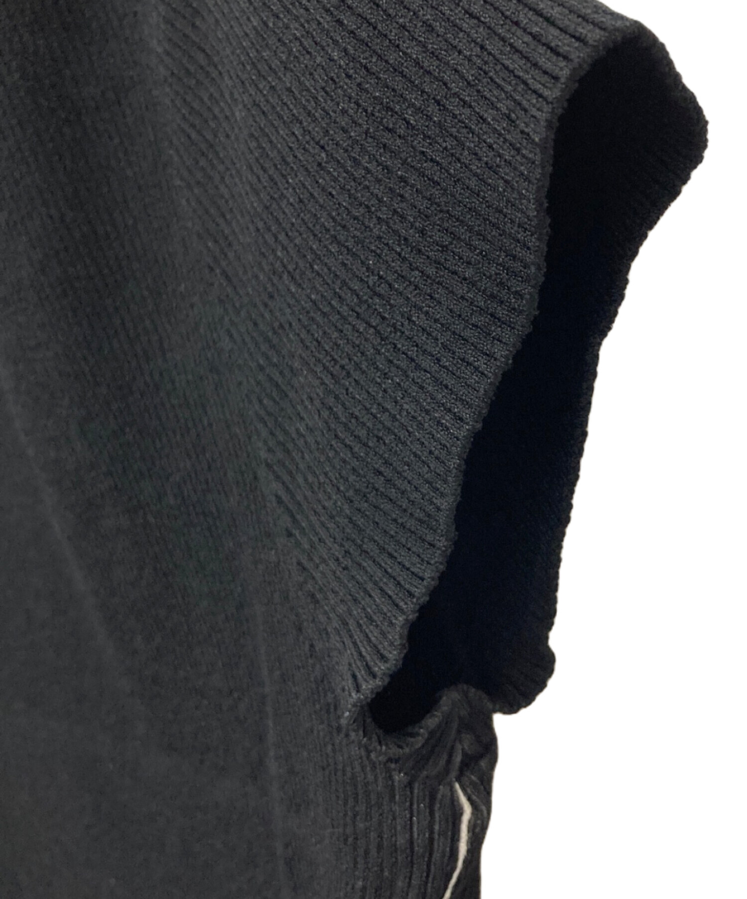 未使用 23SS Theory セオリー INSPIRE 半袖 コットンニット S ブラック レディース 古着 中古 USED Theory - 未使用 23SS Theory セオリー INSPIRE 半袖 コットンニット S