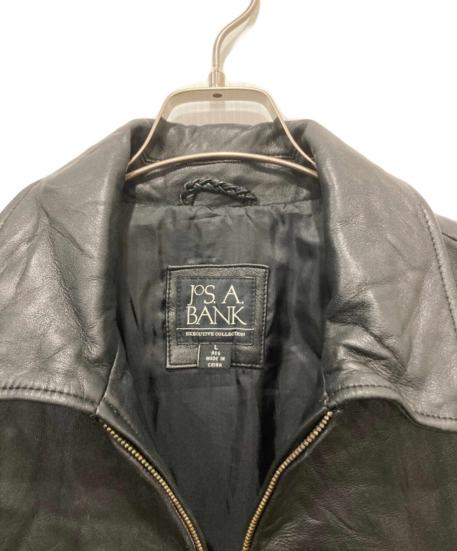 中古・古着通販】JOS.A.BANK (ジョス エー バンク) レザージャケット