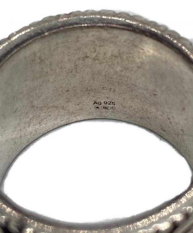 中古・古着通販】GUCCI (グッチ) マーモントダブルGリング シルバー