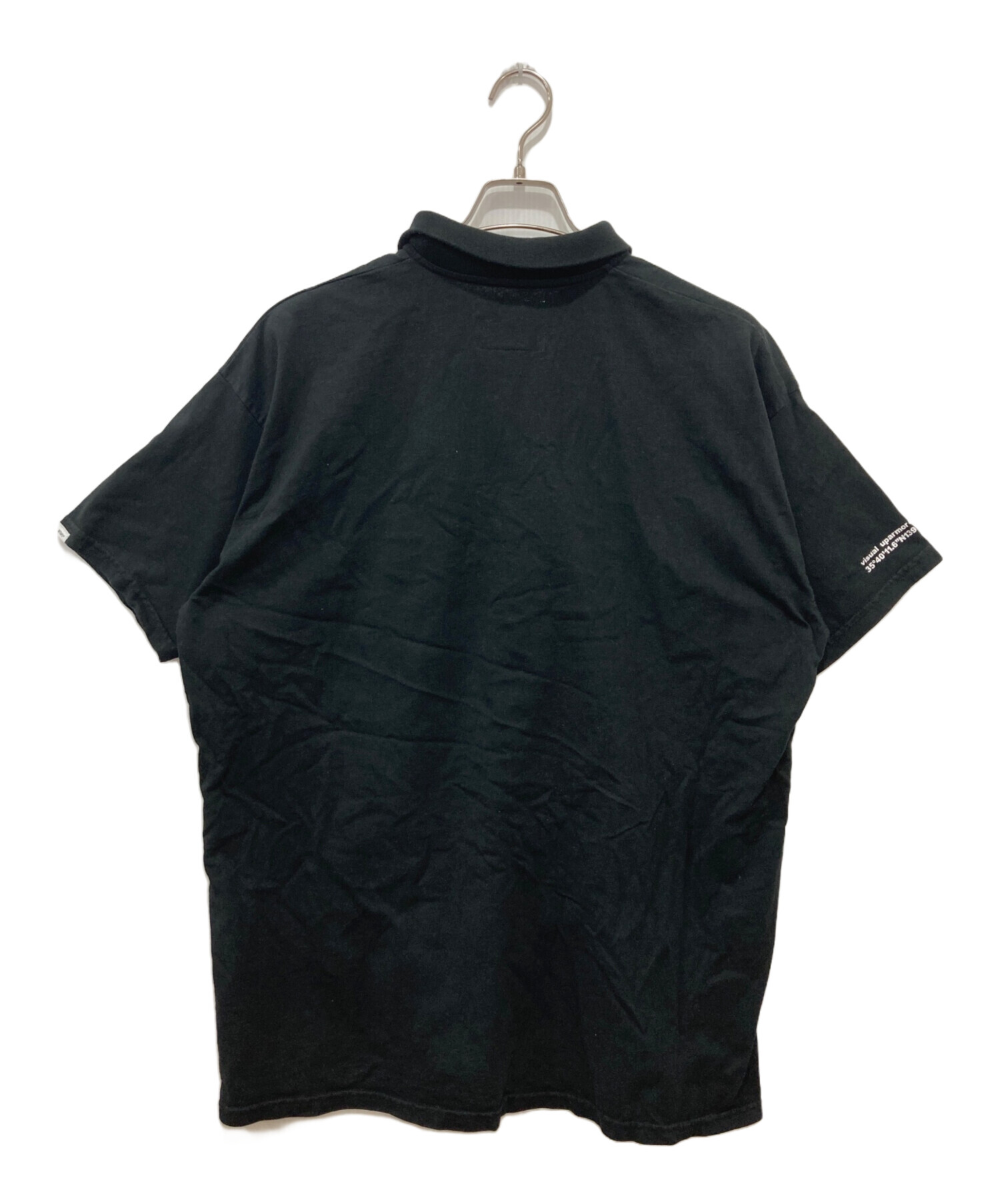 中古・古着通販】WTAPS (ダブルタップス) ポロシャツ ブラック サイズ
