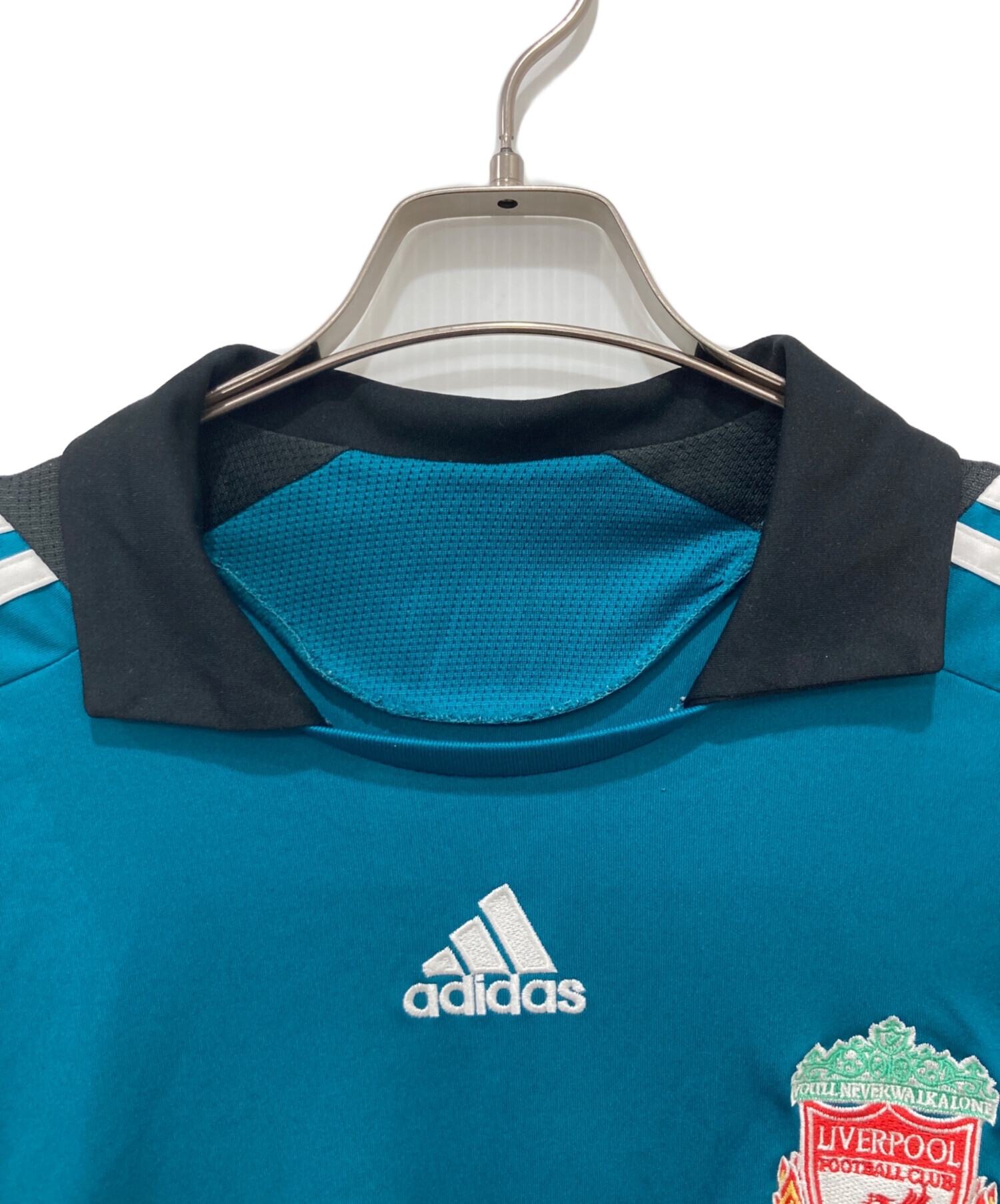 中古・古着通販】adidas (アディダス) ゲームシャツ グリーン サイズ