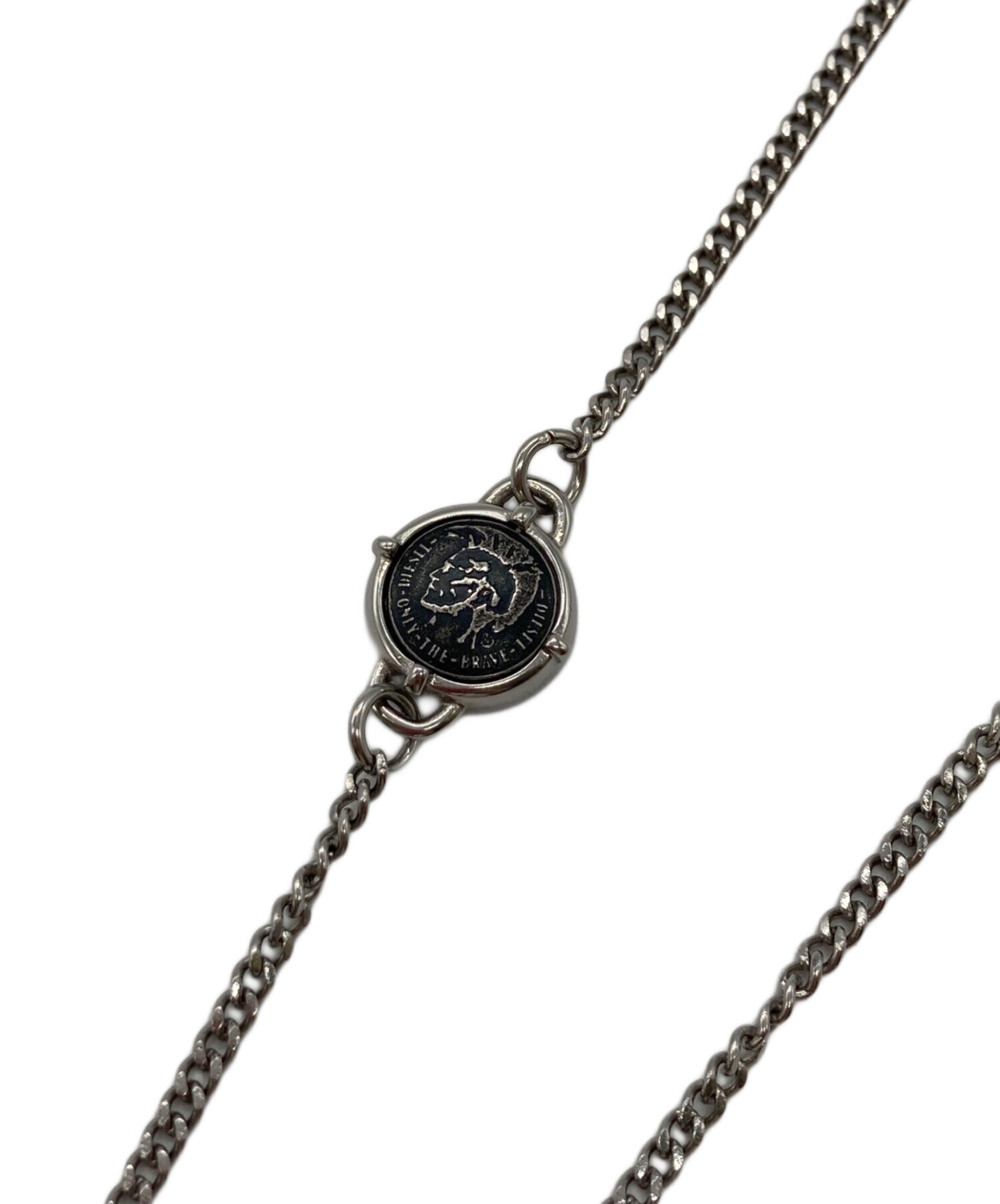 中古・古着通販】DIESEL (ディーゼル) Wドッグタグプレート ネックレス 