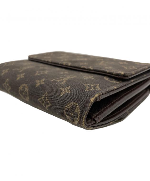 中古・古着通販】LOUIS VUITTON (ルイ ヴィトン) 3つ折り財布 ブラウン