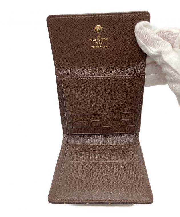 中古・古着通販】LOUIS VUITTON (ルイ ヴィトン) 3つ折り財布 ブラウン