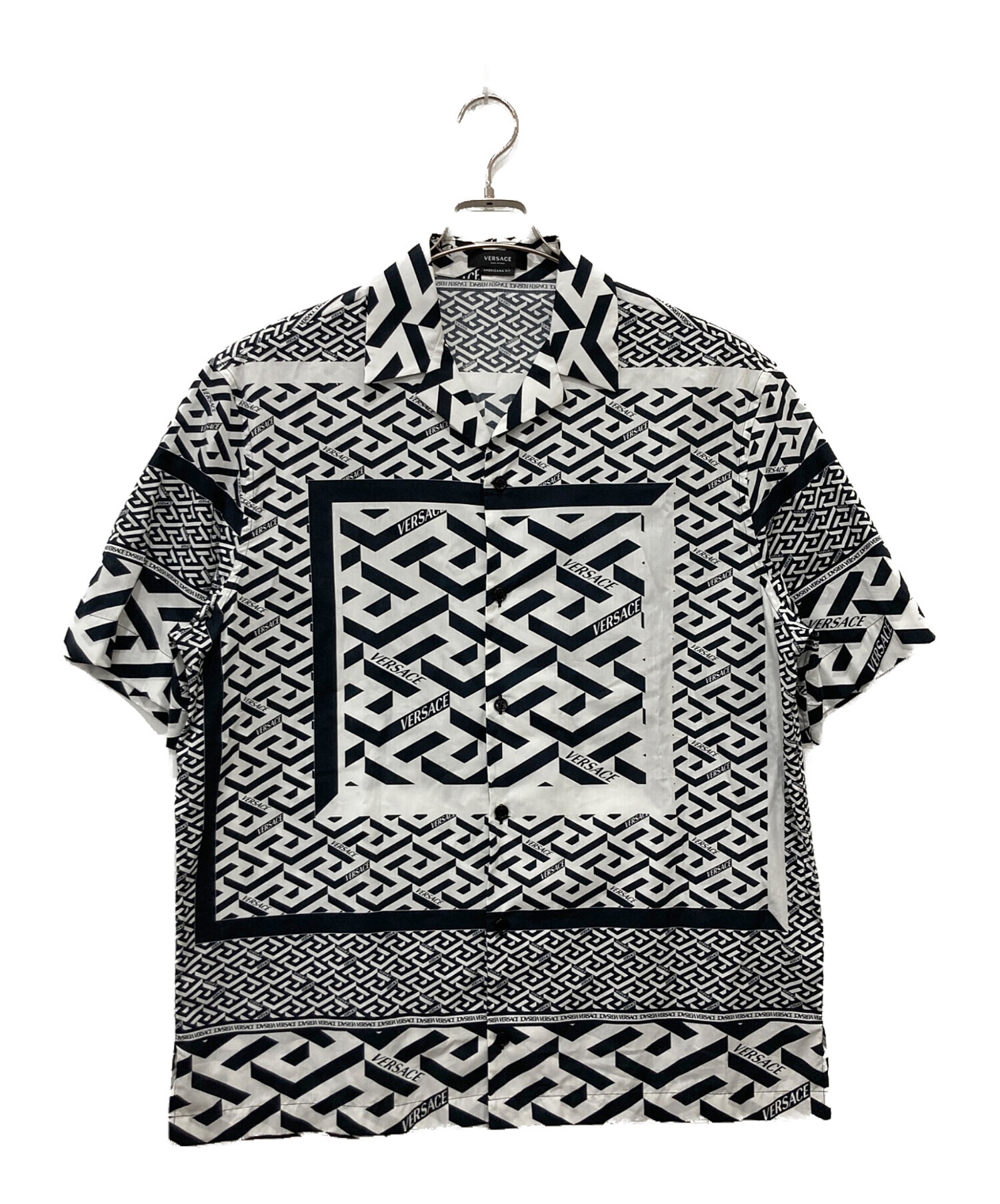 中古・古着通販】VERSACE (ヴェルサーチェ) GRECA S/S Shirt ホワイト