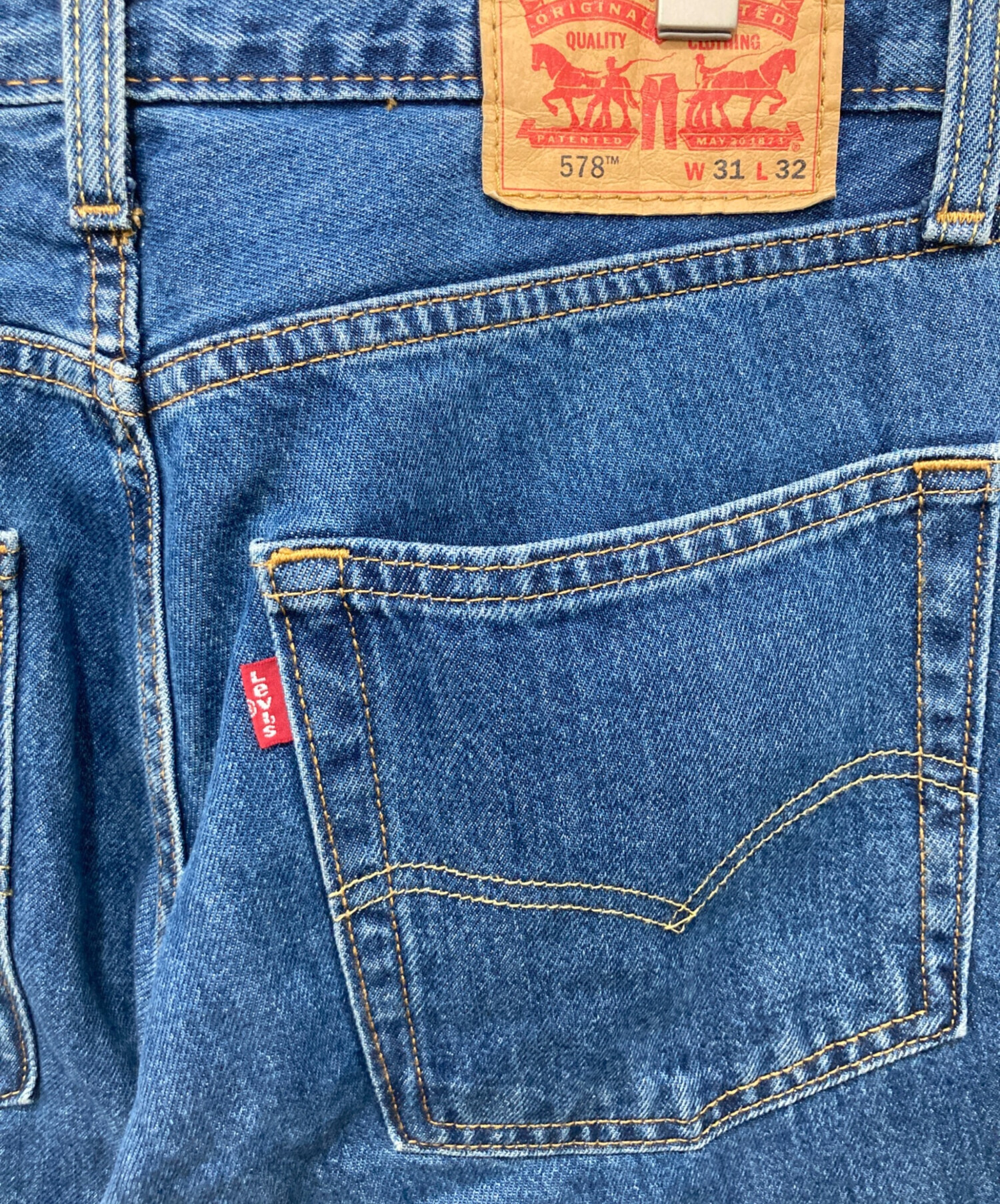 中古・古着通販】LEVI'S (リーバイス) 578バギーデニムパンツ