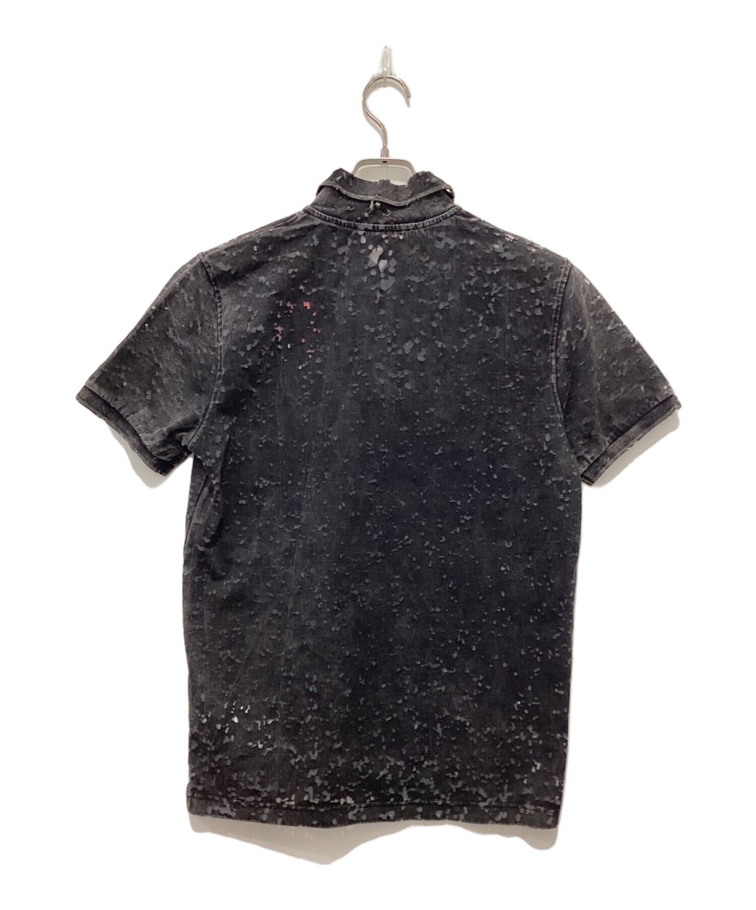 中古・古着通販】DIESEL (ディーゼル) ポロシャツ ブラック サイズ:S 