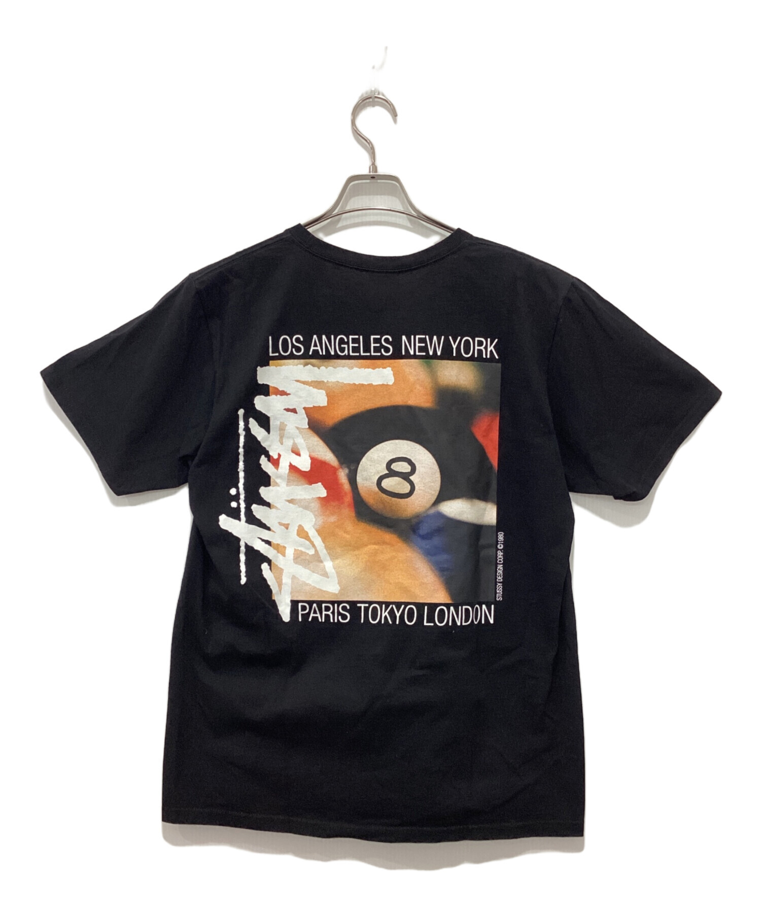 中古・古着通販】stussy (ステューシー) 8ボールT ブラック サイズ:M 