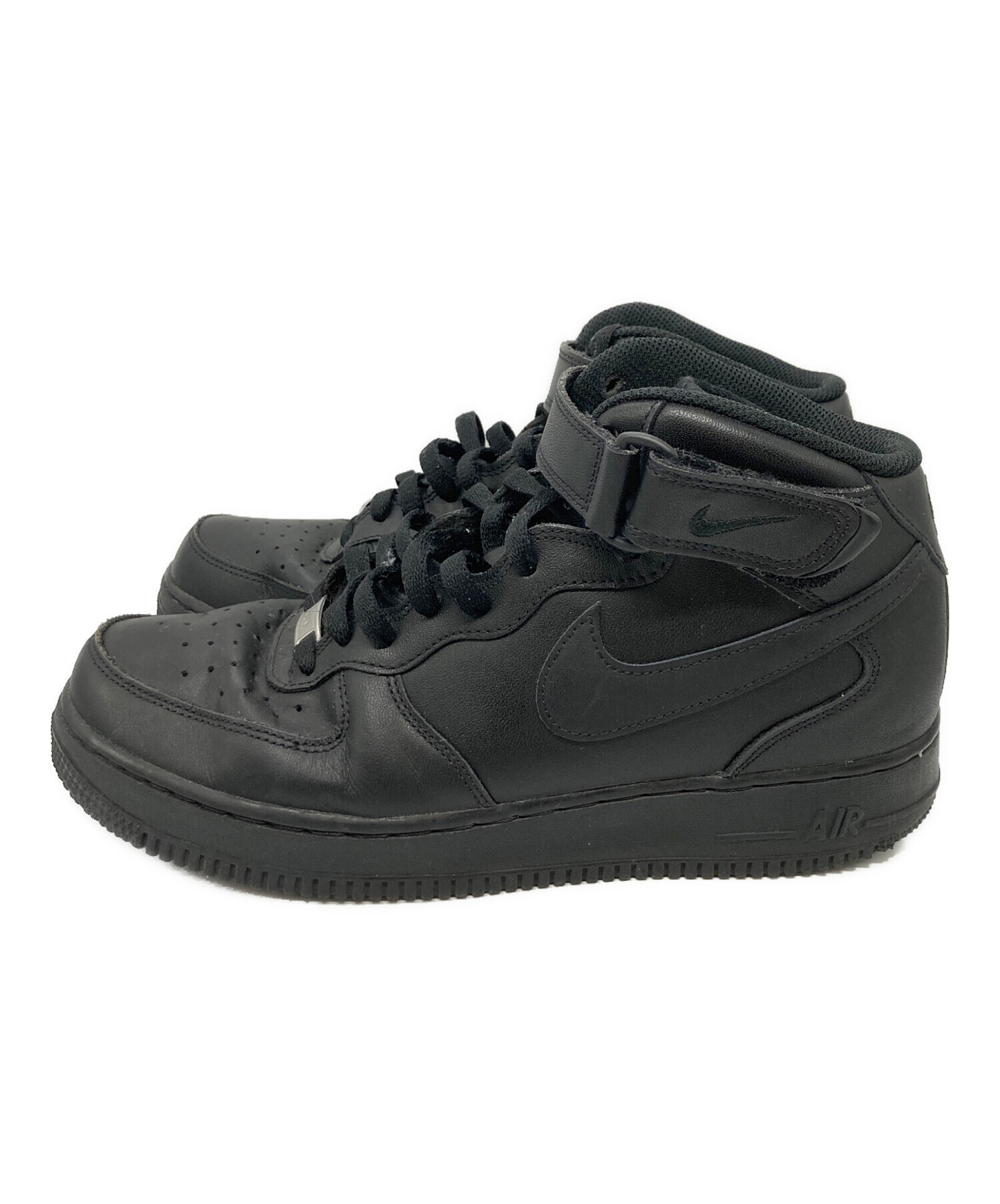 中古・古着通販】NIKE (ナイキ) Air Force 1 Mid ブラック サイズ:28 