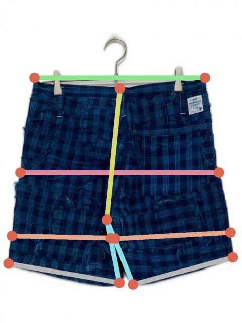 Porter Classic Hawaiian Denim ハーフパンツ Porter Classic Hawaiian Denim ハーフパンツ 中古・古着通販】Porter