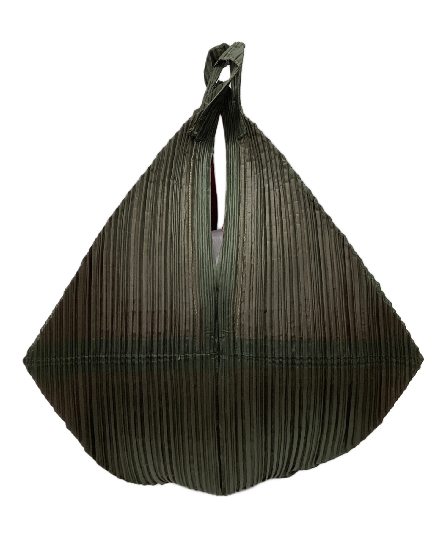 中古・古着通販】ISSEY MIYAKE (イッセイミヤケ) プリーツハンドバッグ