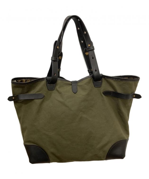 中古・古着通販】cramp/池之端銀革店 (クランプ) トートバッグ カーキ