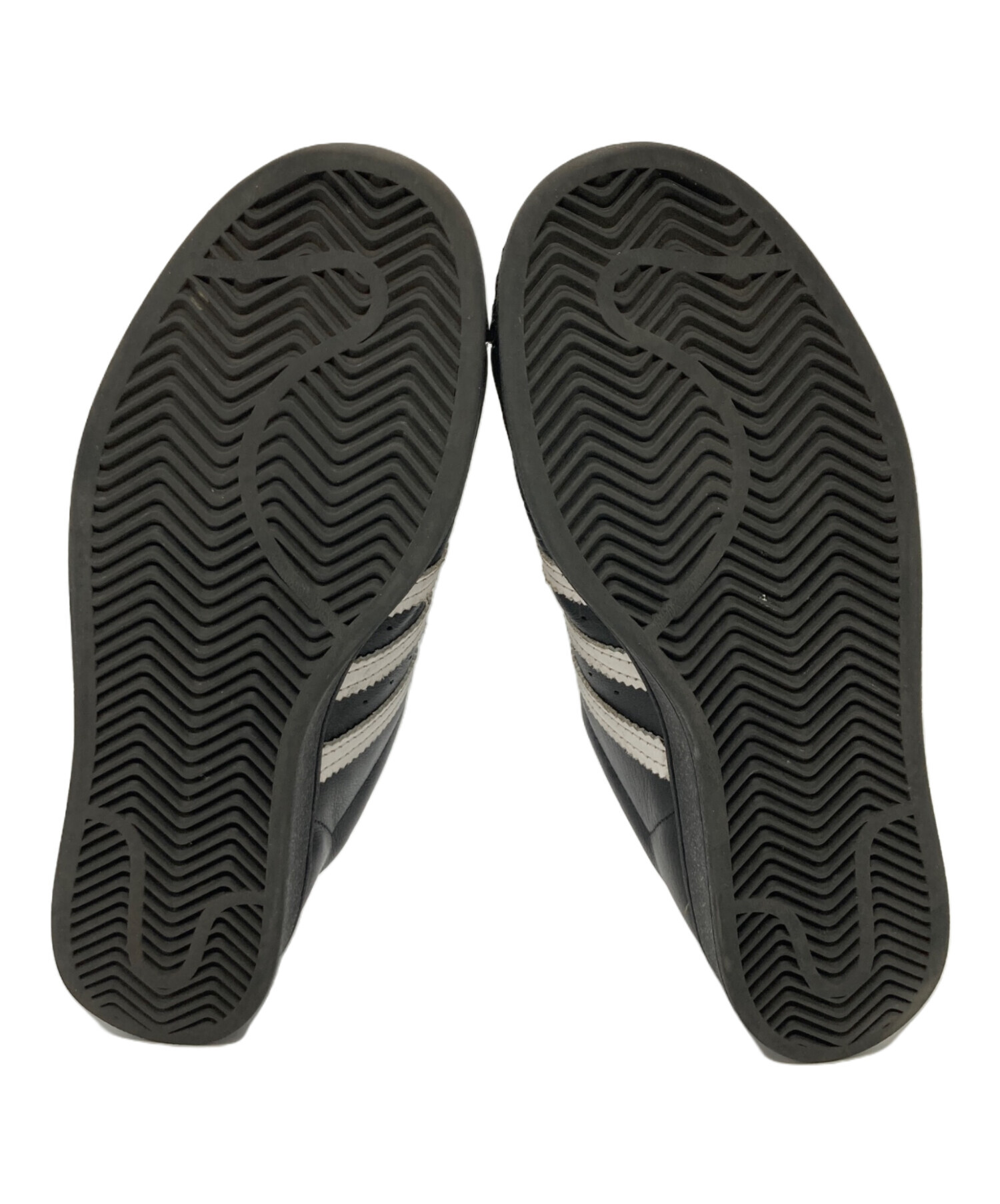 中古・古着通販】adidas (アディダス) SUPER STAR LACELESS ブラック 