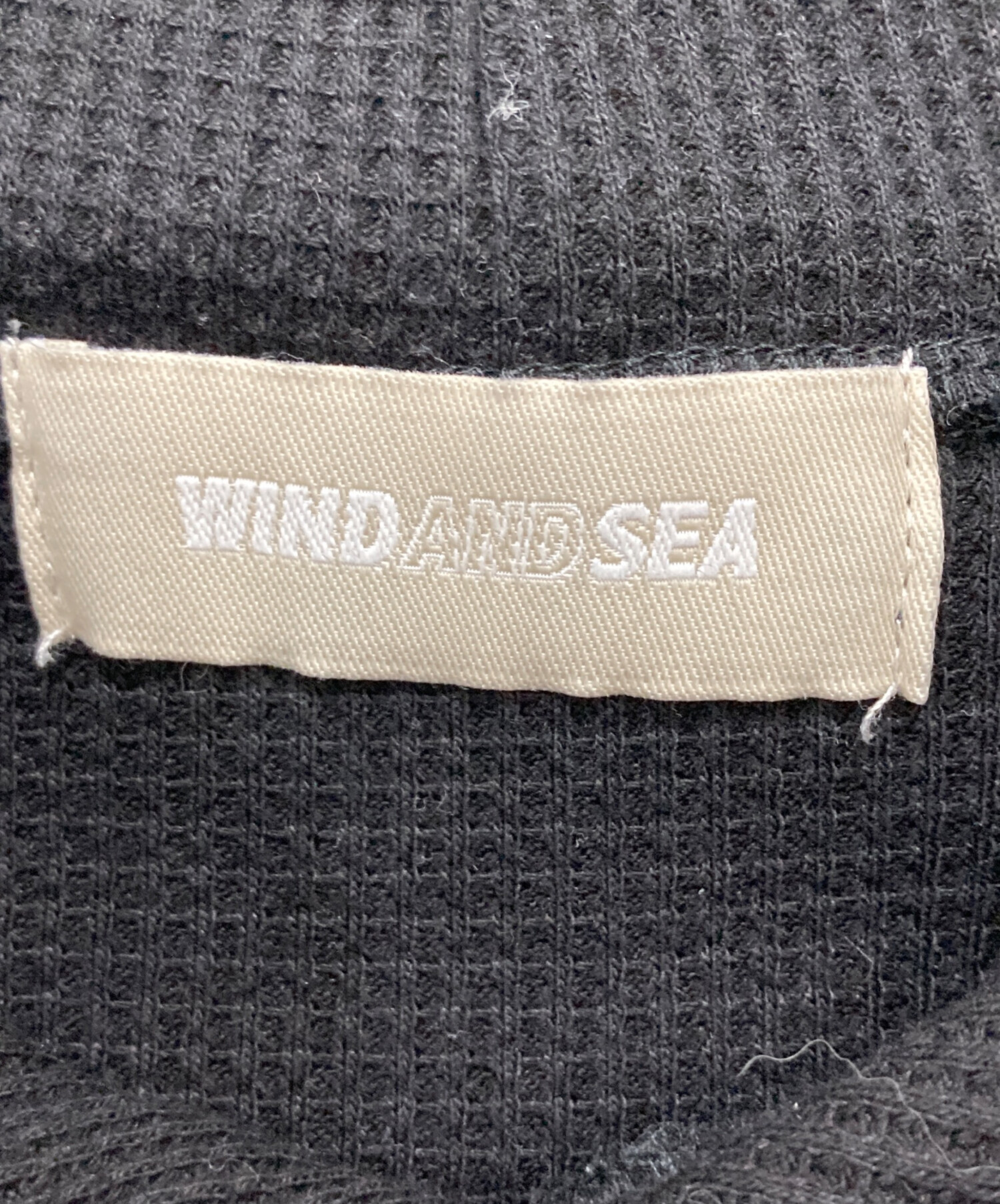 中古・古着通販】WIND AND SEA (ウィンダンシー) ES WAFFLE HOODIE 