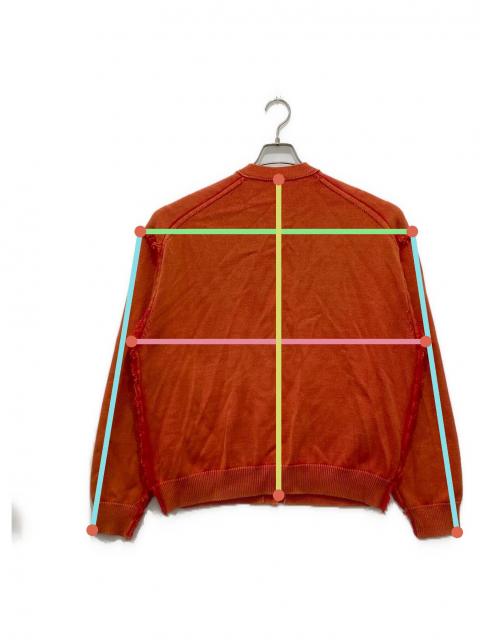 中古・古着通販】UNUSED (アンユーズド) COTTON KNIT CARDIGAN