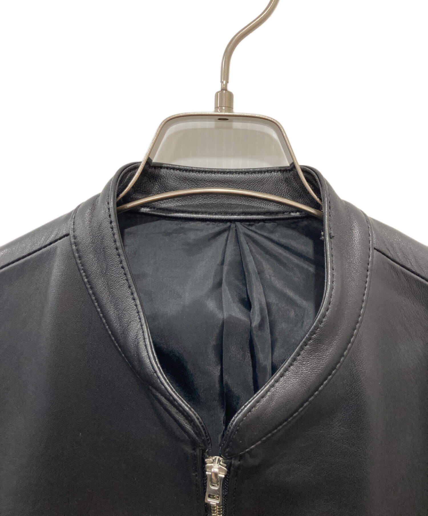 LIDNM ブラックレザージャケット Mサイズ LIDNM ブラックレザージャケット Mサイズ LIDNM ブラックレザー