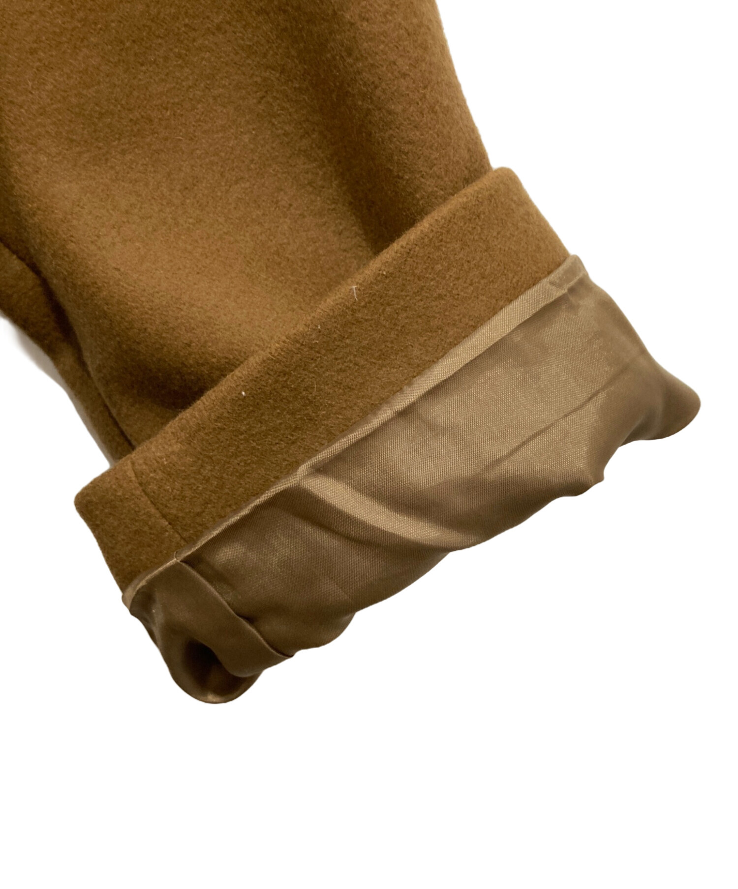 NOBLE ノーブル★MANTECO マンテコ ミドルコート ベージュ 38 中古・古着通販】Noble (ノーブル) MANTECOミドルコート ブラウン