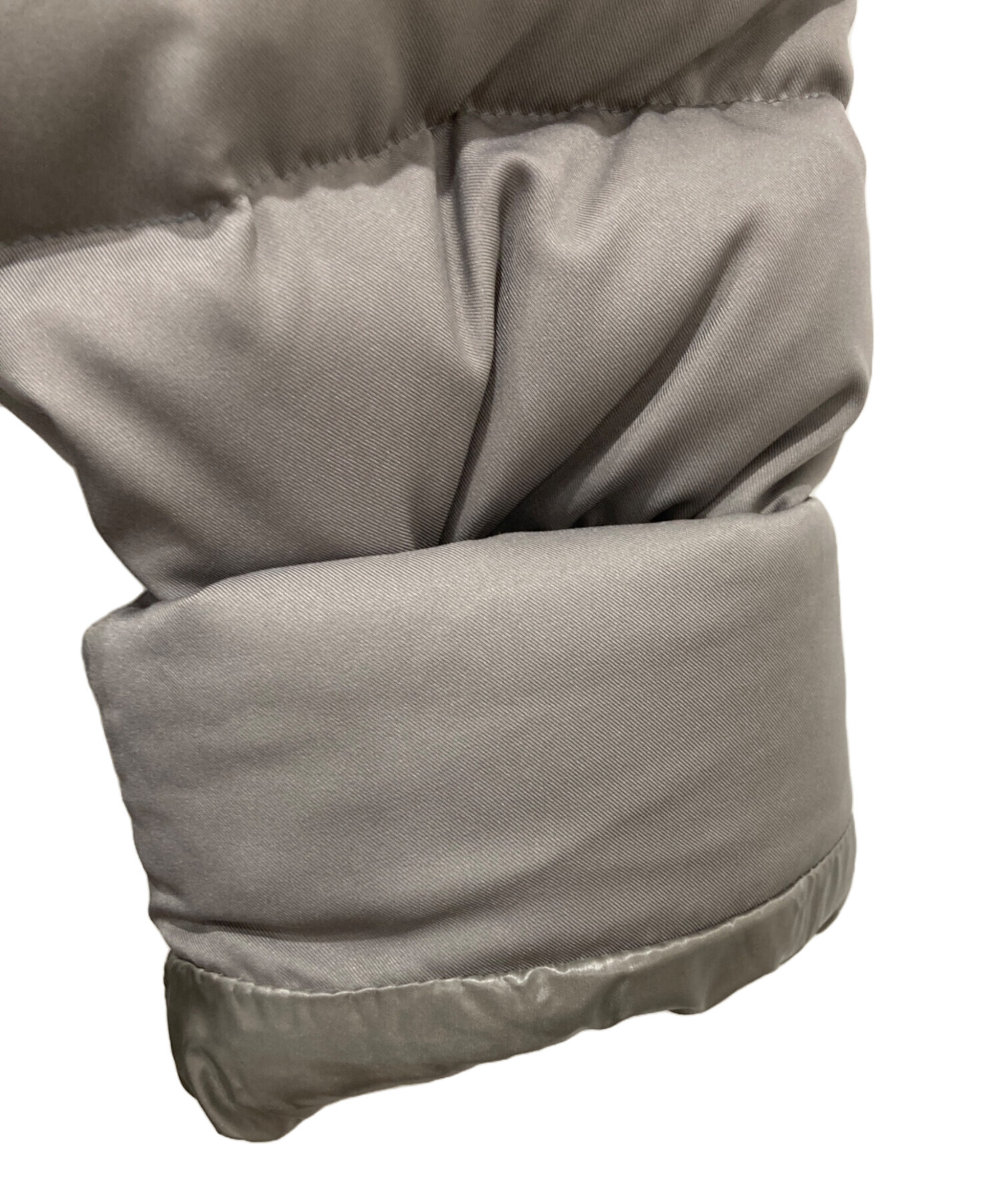 中古・古着通販】HERNO (ヘルノ) ファー付きダウンコート グレー