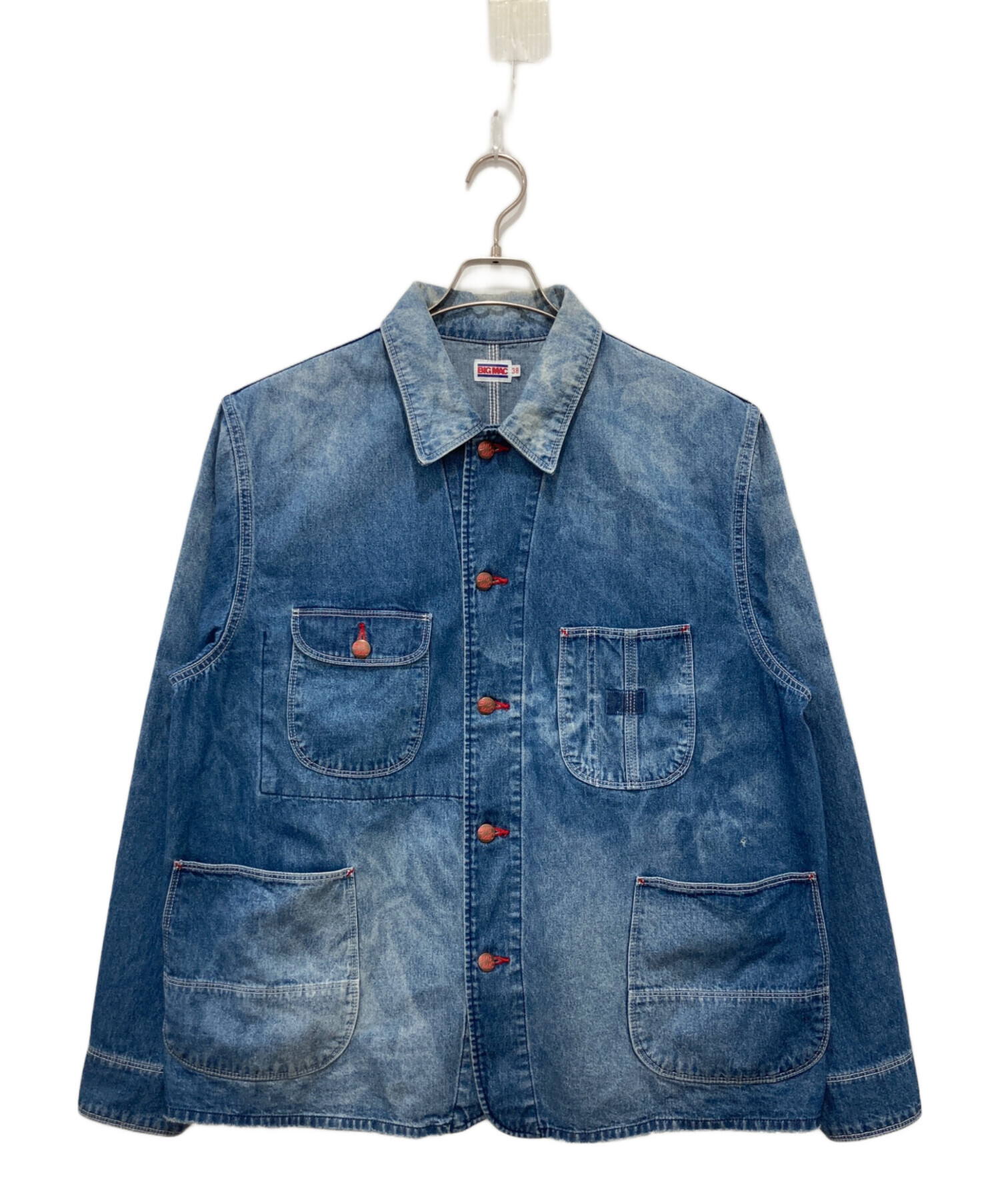 BIG MAC デニムカバーオール インディゴ BIG MAC デニムカバーオール インディゴ