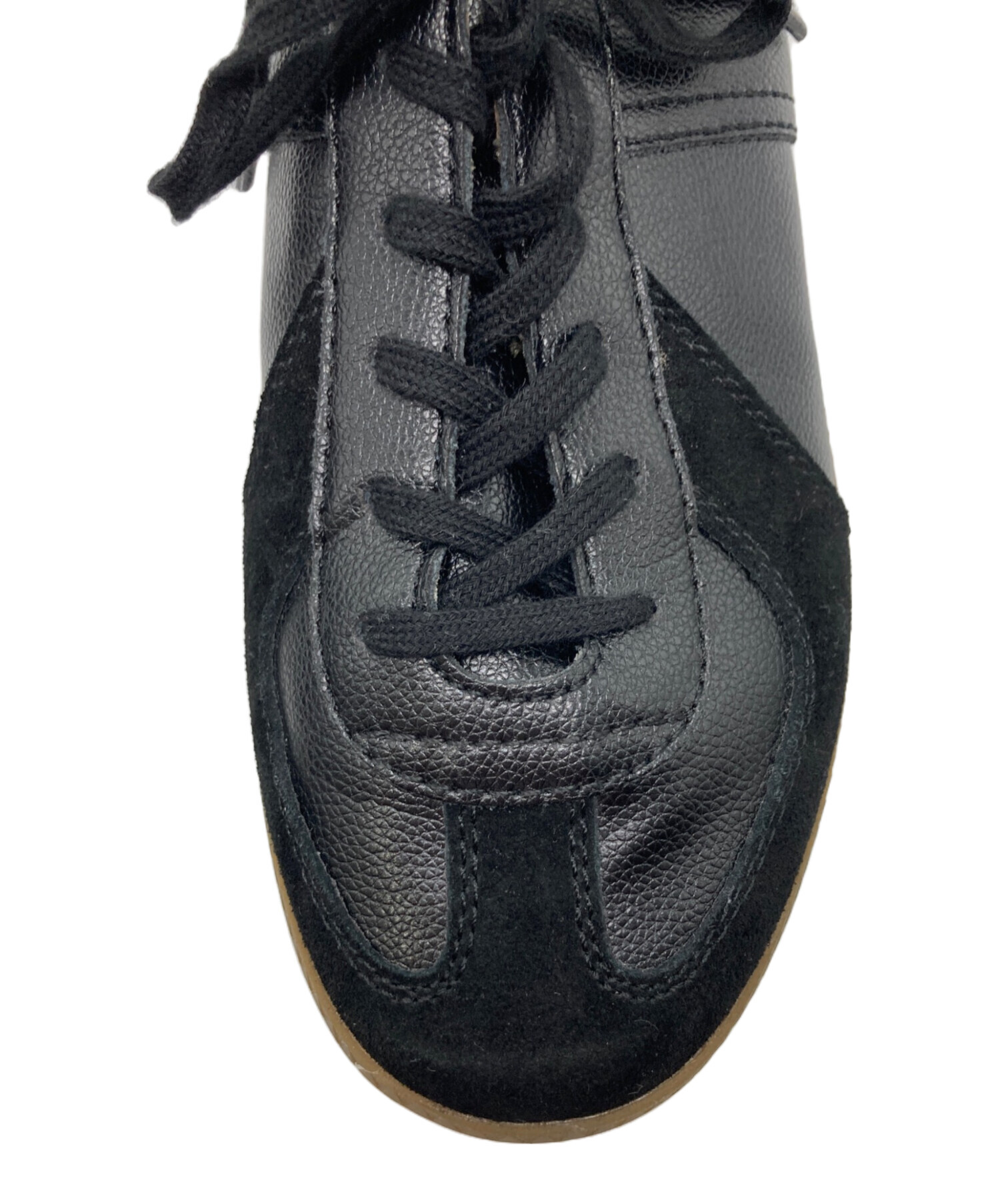 未使用✨ GERMAN TRAINER BW SPORT スニーカー 黒 中古・古着通販】BW SPORT (ビーダブルスポーツ) GERMAN TRAINER