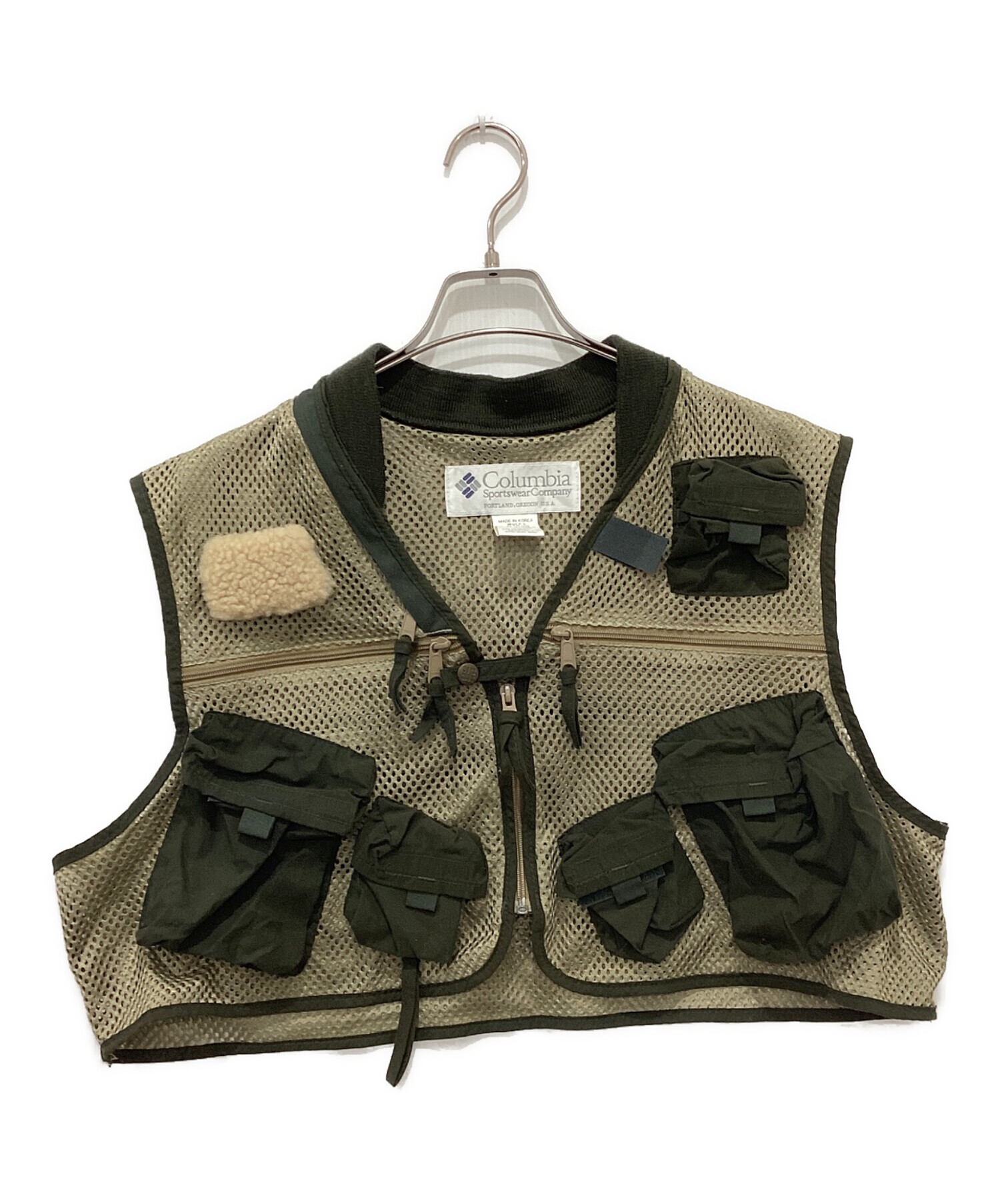 中古・古着通販】Columbia (コロンビア) フィッシングベスト カーキ 