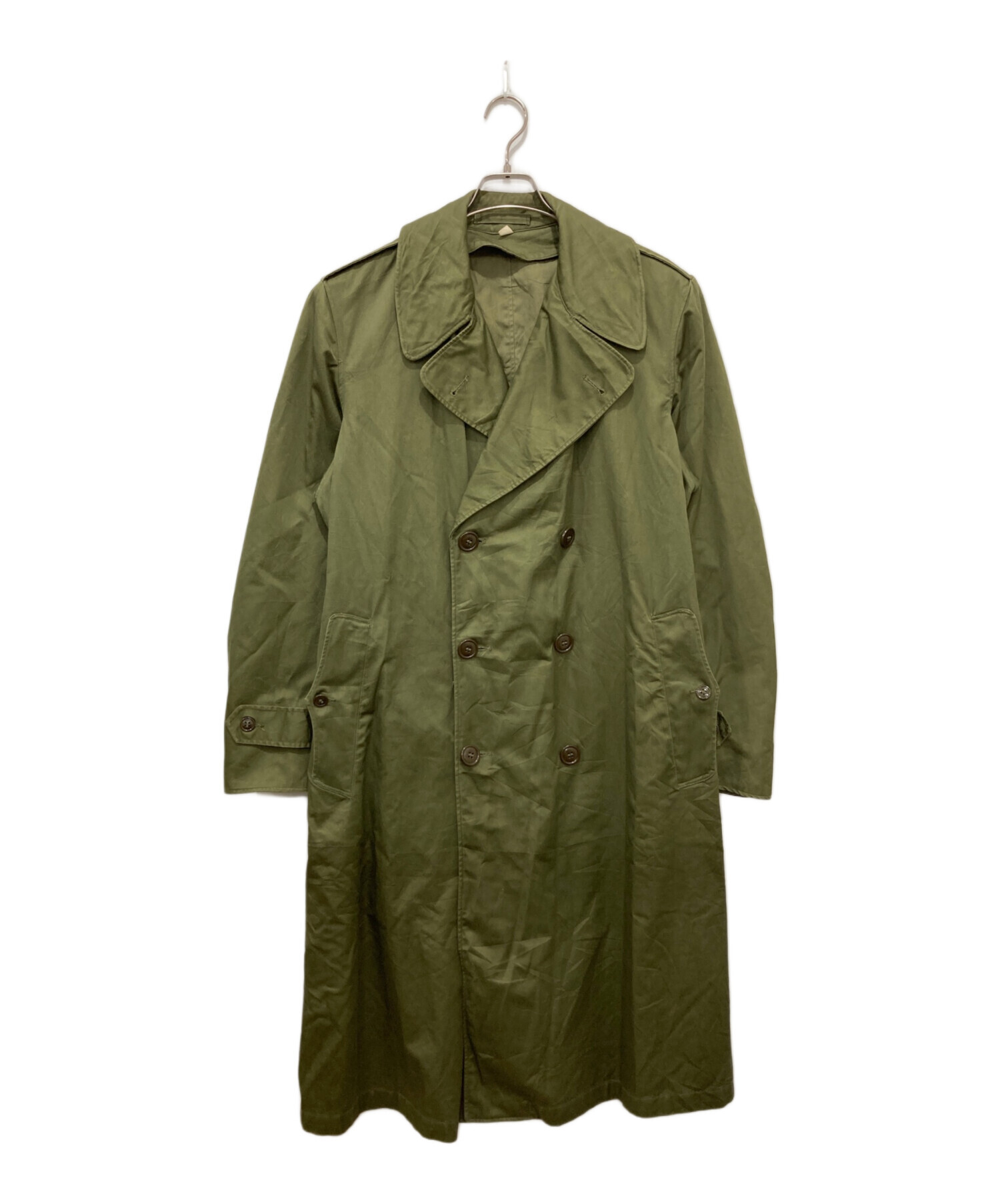 umekobuchaunfil ミリタリーコート MEDE19F 生地から作りこんだ オーバーサイズミリタリーコート