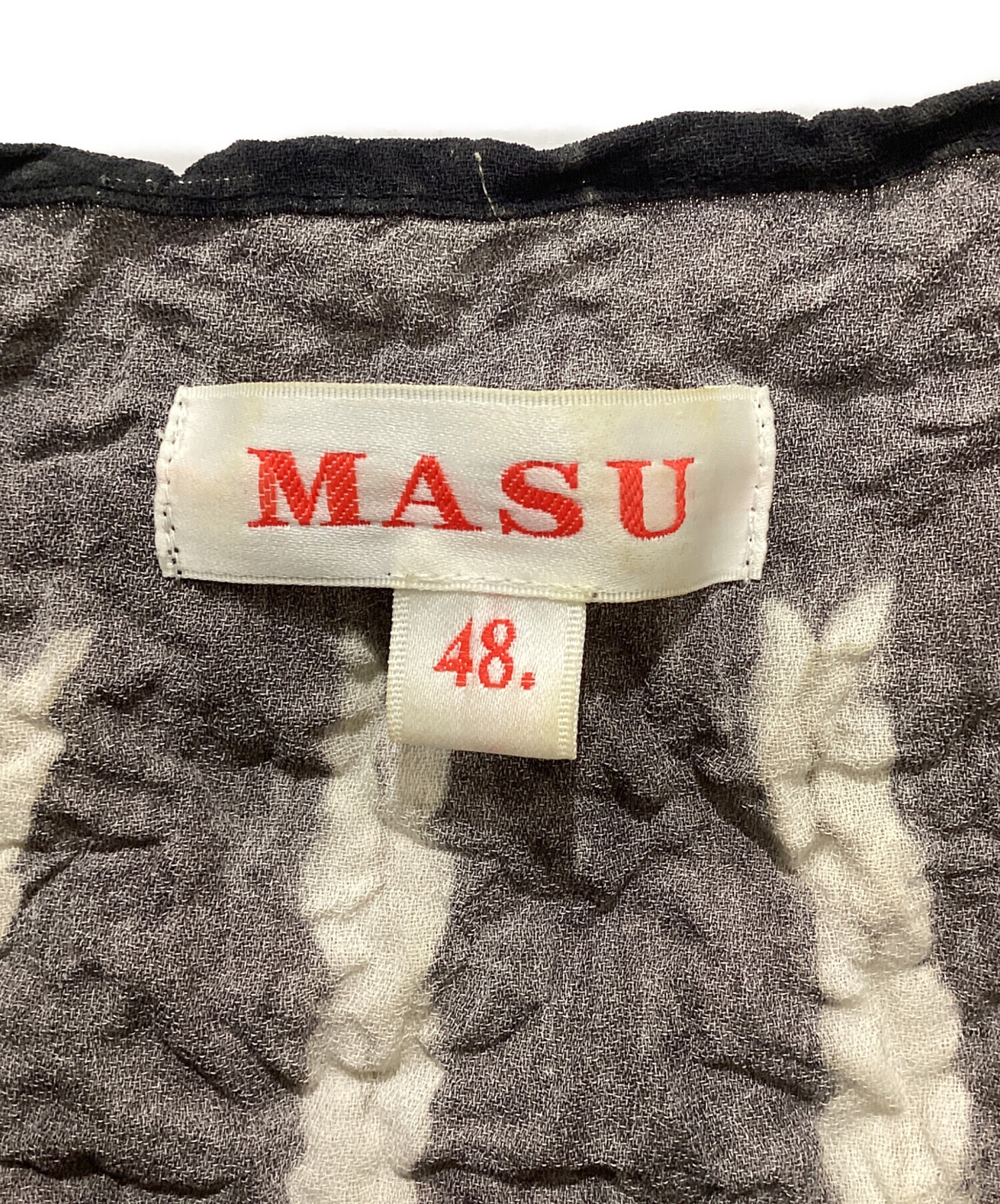 中古・古着通販】masu (エムエーエスユー) POPCORN NORDIC SWEATER