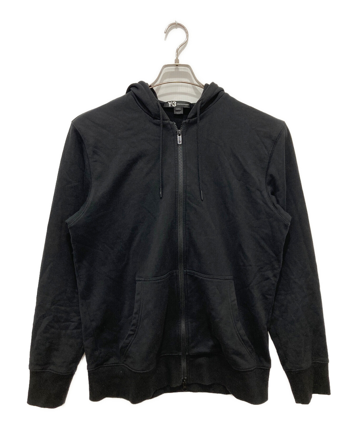中古・古着通販】Y-3 (ワイスリー) バックプリントジップパーカー 