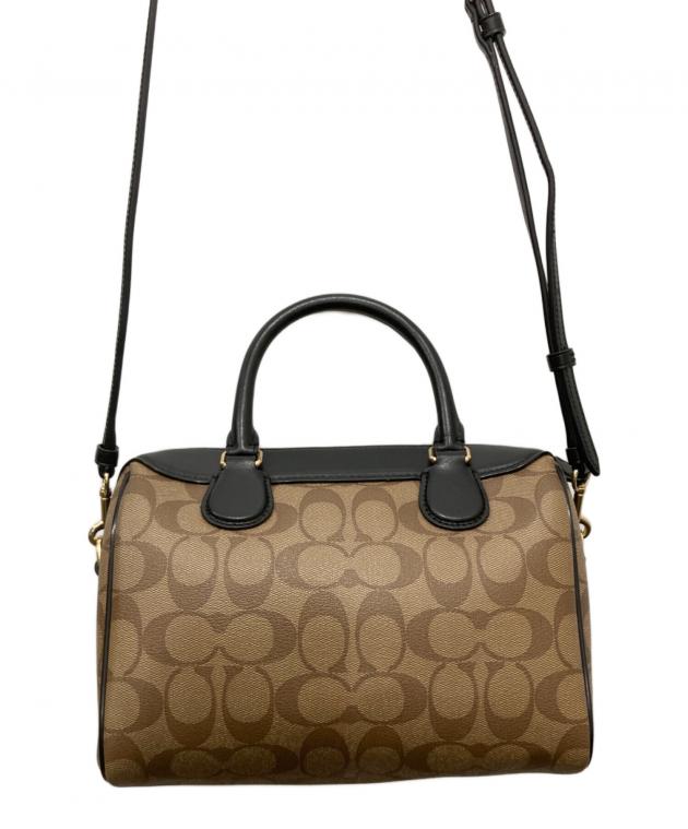 中古・古着通販】COACH (コーチ) シグネチャーミニベネットサッチェル