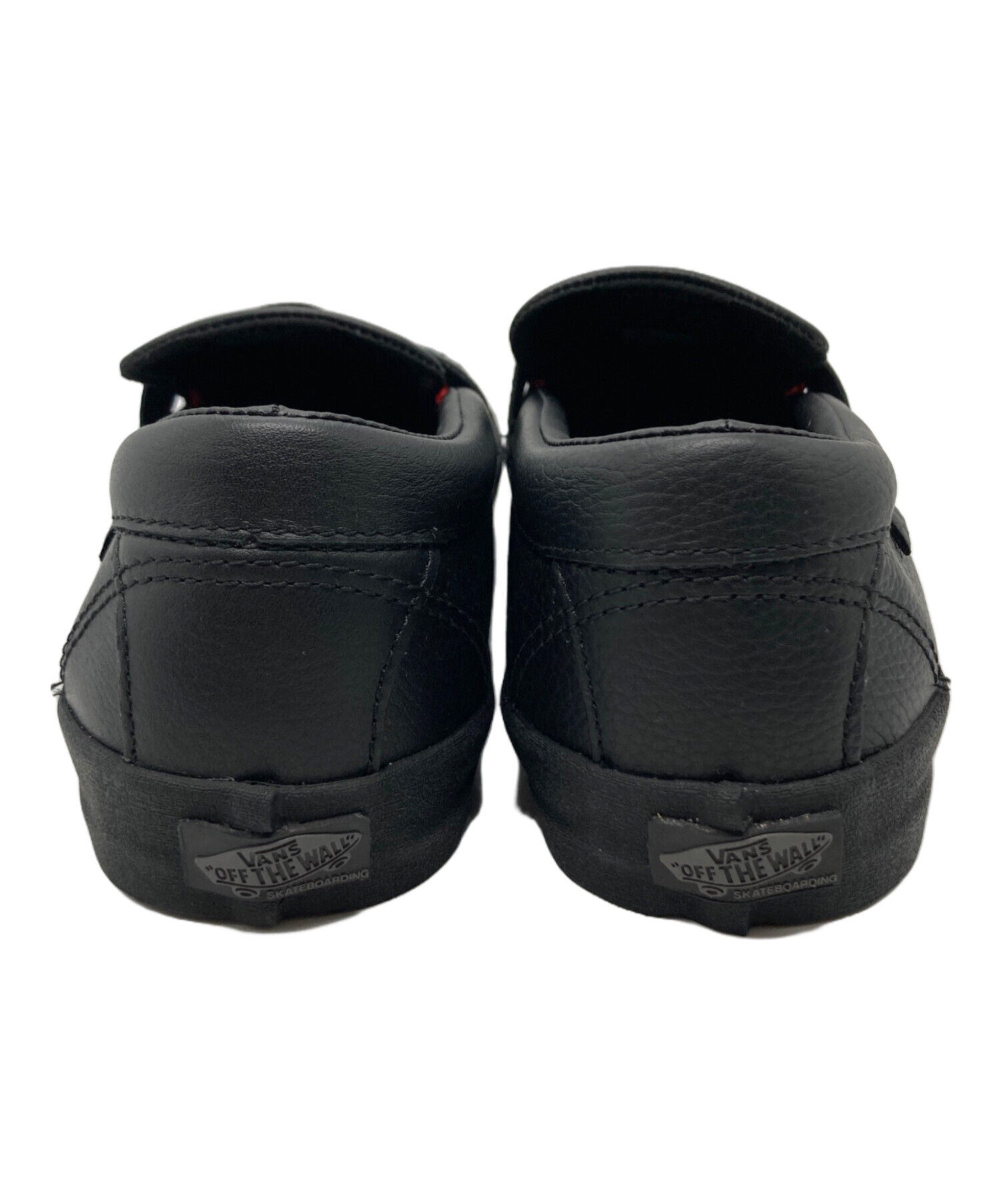 中古・古着通販】VANS (バンズ) スケート ローファー ブラック