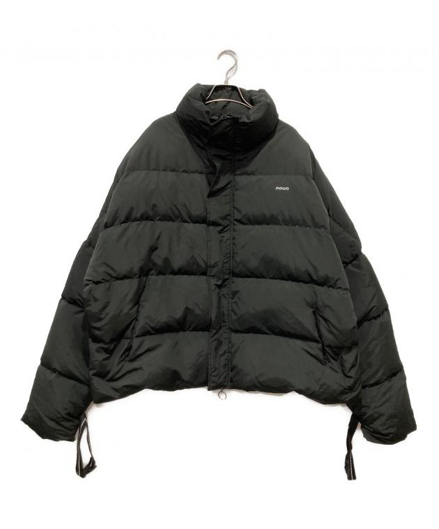 中古・古着通販】massnoun (マスノウン) ダウンジャケット ブラック 